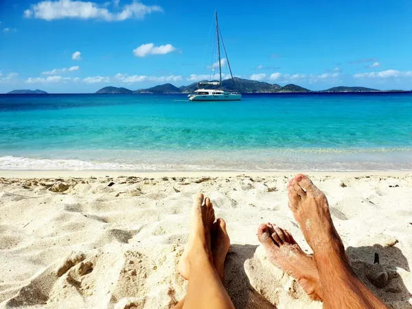 Prázdné a čisté pláže jsou zde hotovým rájem, Tortola.